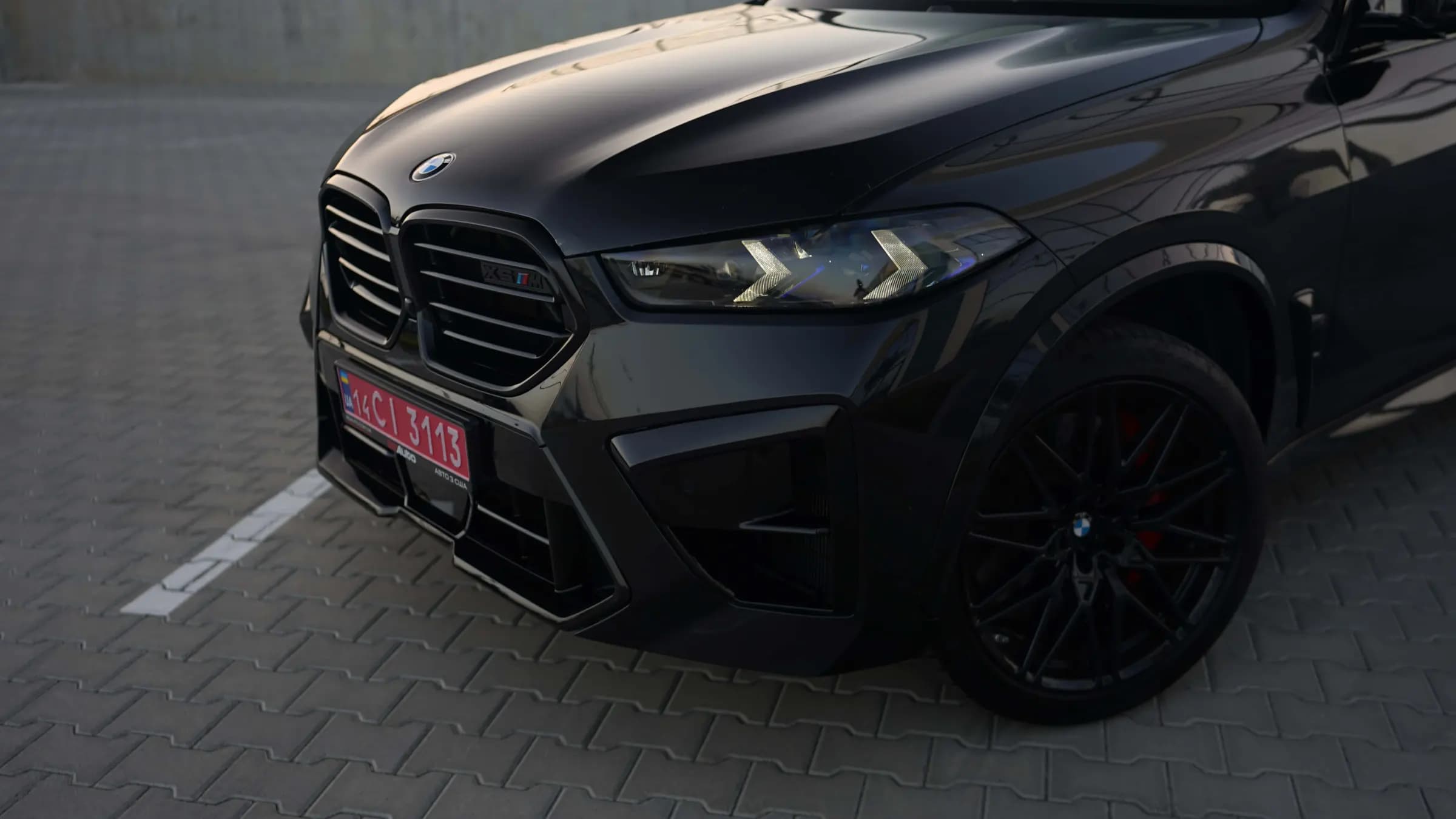 Black BMW for turn-key import through RSAuto